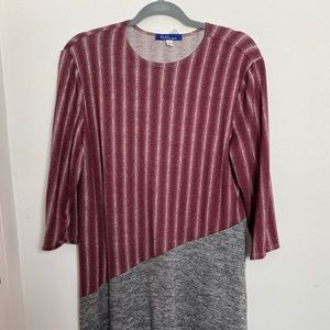 H2O underwater asymmetrical designed knee length dress